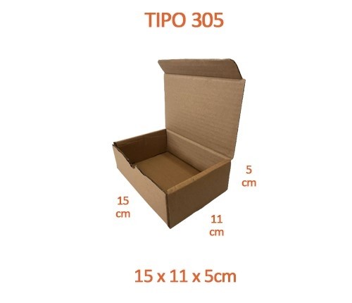TIPO 305 (15x11x5)  Sem Logotipo (50 unid.)