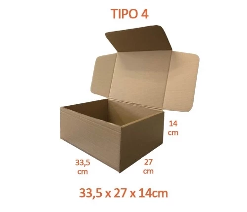 TIPO 4 (33,5x27x14) Com Logotipo Personalizado (50 unid.)