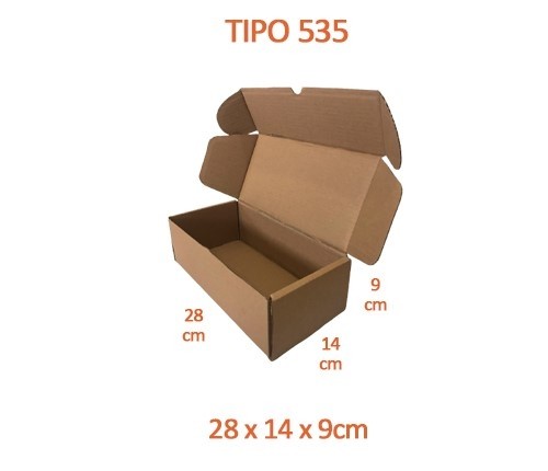 TIPO 535 (28x14x9) Sem Logotipo (50 unid.)