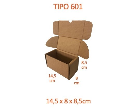 TIPO 601 (14,5x8x8,5) Sem Logotipo (50 unid.)