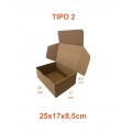 TIPO 2 (25x17x8,5) Sem Logotipo (50 unid.)