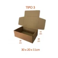 TIPO 3 (30x20x11) Com Logotipo Personalizado (50 unid.)