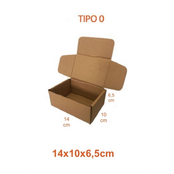 TIPO 0 (14x10x6,5) Sem Logotipo (50 unid.)