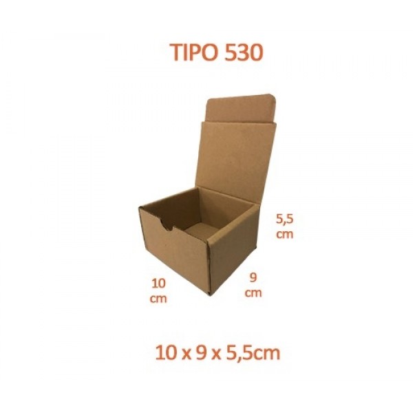 TIPO 530 (10x9x5,5) Sem Logotipo (50 unid.)