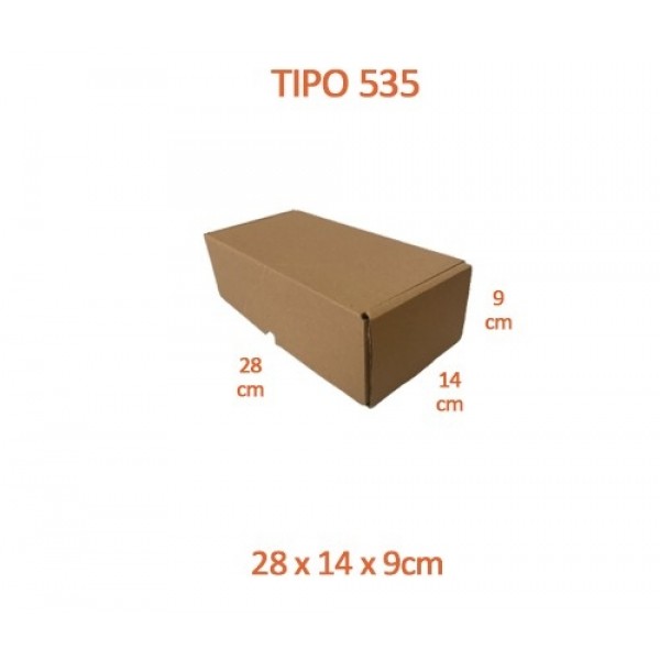 TIPO 535 (28x14x9) Sem Impressão (50 und)