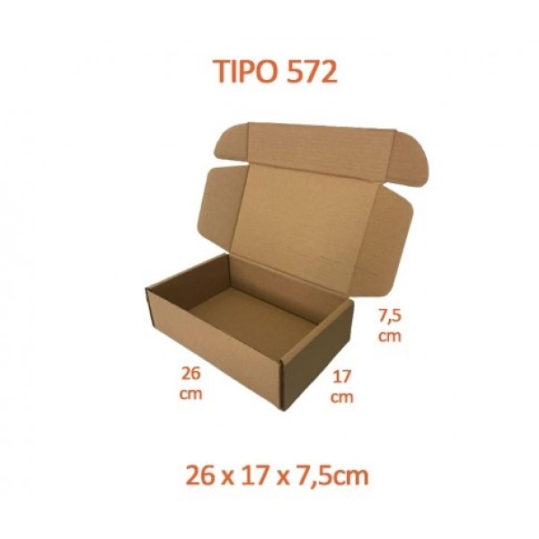 TIPO 572 (26x17x7,5) Sem Logotipo (100 unid.)