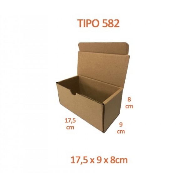 TIPO 582 (17,5x9x8) Sem Logotipo (50 unid.)