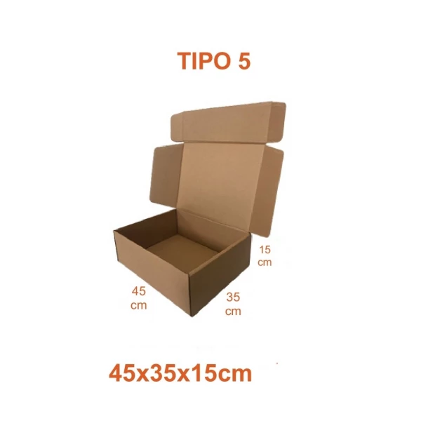 TIPO 5 (45x35x15) Sem Logotipo (25 unid.)