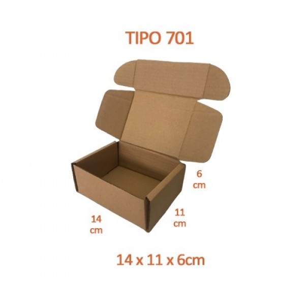 TIPO 701 (14x11x6) Sem Logotipo (50 unid.)