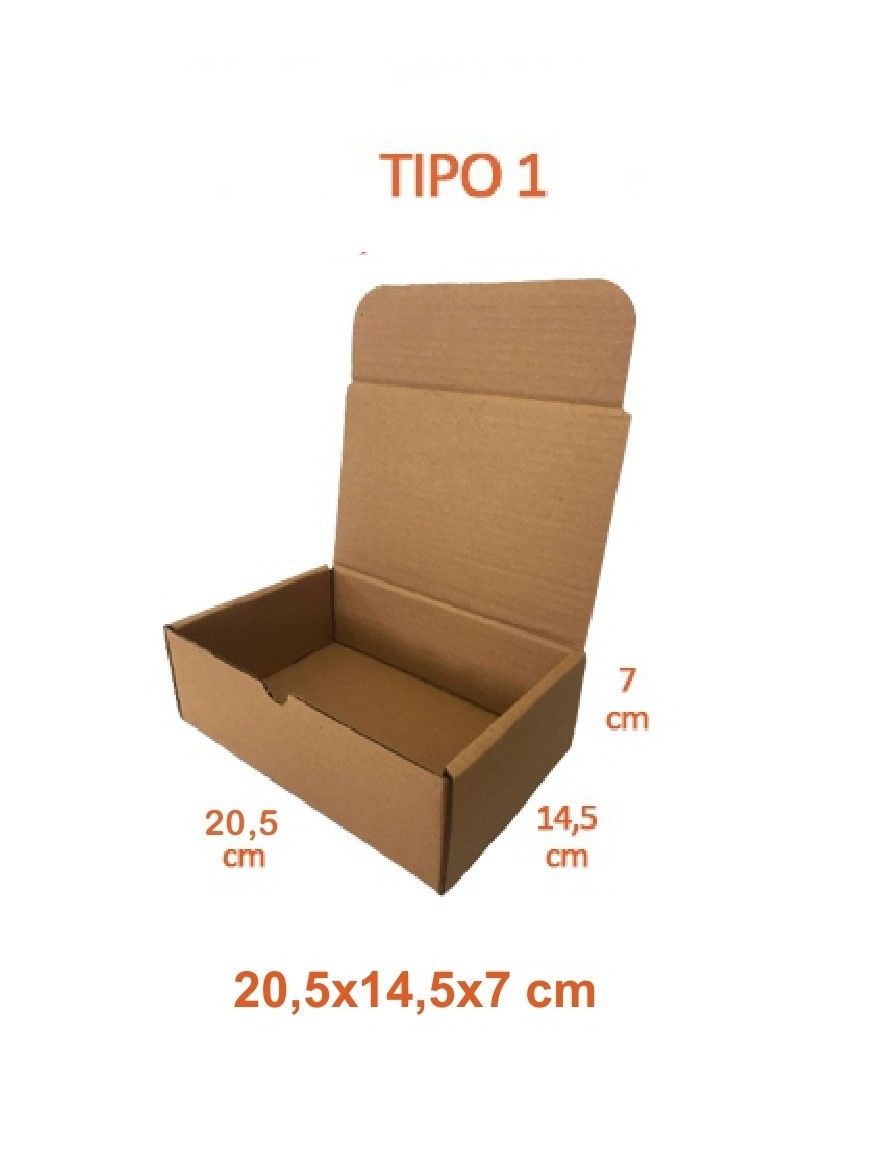 TIPO 1 (20,5x14,5x7) Sem Logotipo (50 unid.)