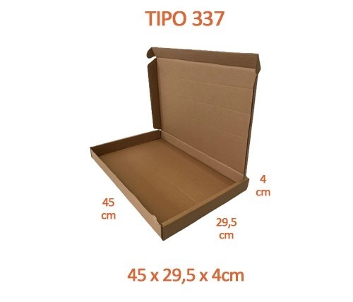 TIPO 337 (45x29,5x4) Sem Logotipo (50 unid.)