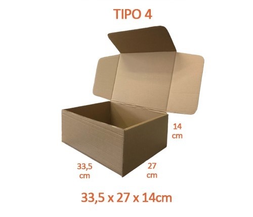 TIPO 4 (33,5x27x14 ) Sem Logotipo (50 unid.)