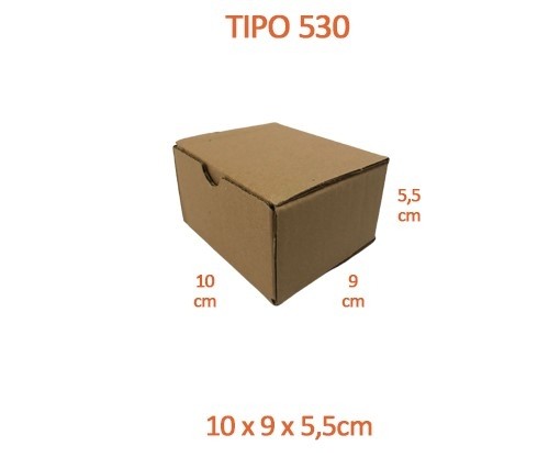 TIPO 530 (10x9x5,5) Sem Impressão (50 und)