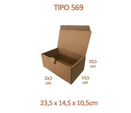 TIPO 569 (23,5x14,5x10,5) Sem Logotipo (50 unid.)