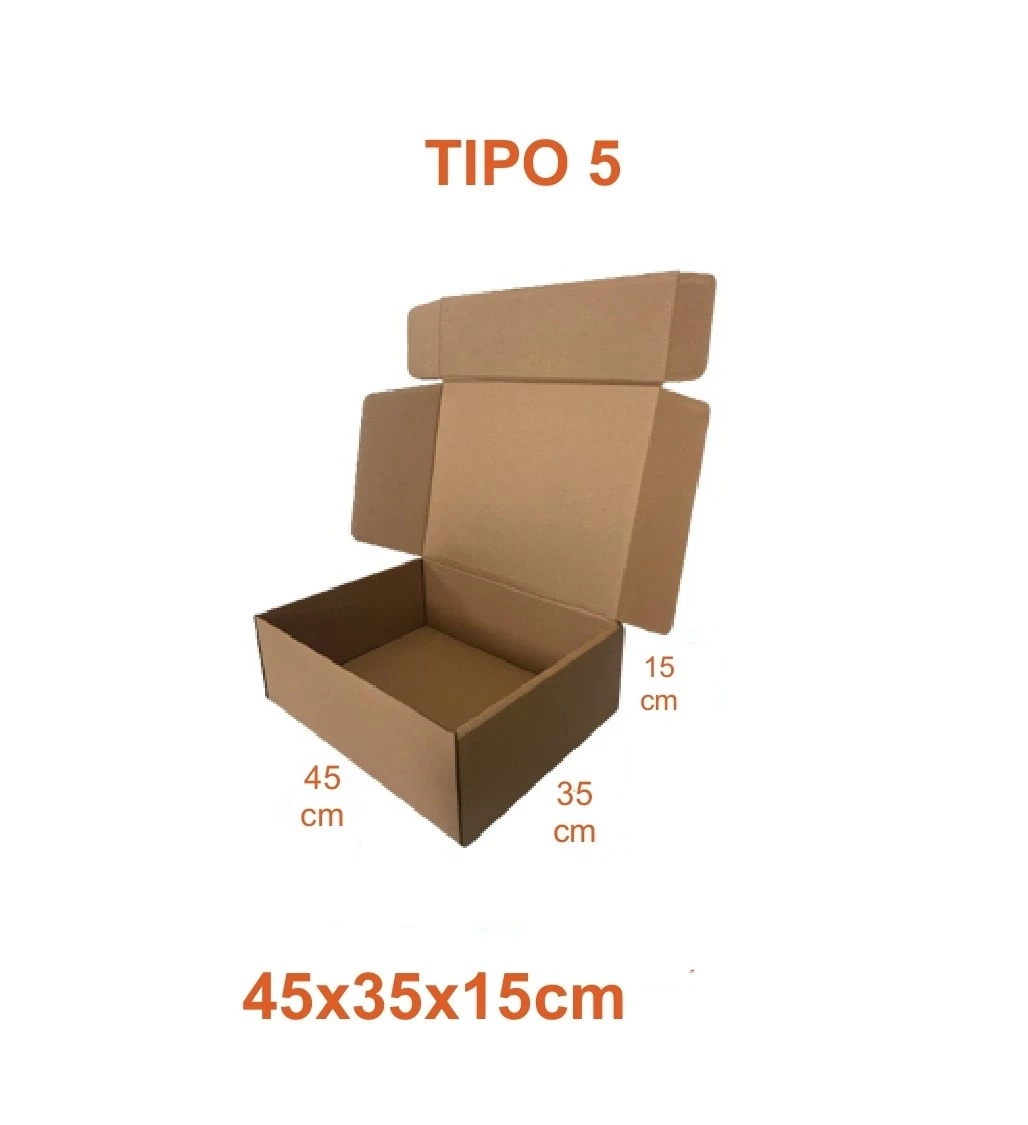 TIPO 5 (45x35x15) Sem Logotipo (25 unid.)