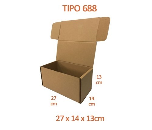 TIPO 688 (27x14x13) Sem Logotipo (50 unid.)