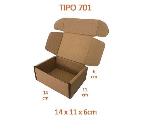 TIPO 701 (14x11x6) Sem Logotipo (50 unid.)